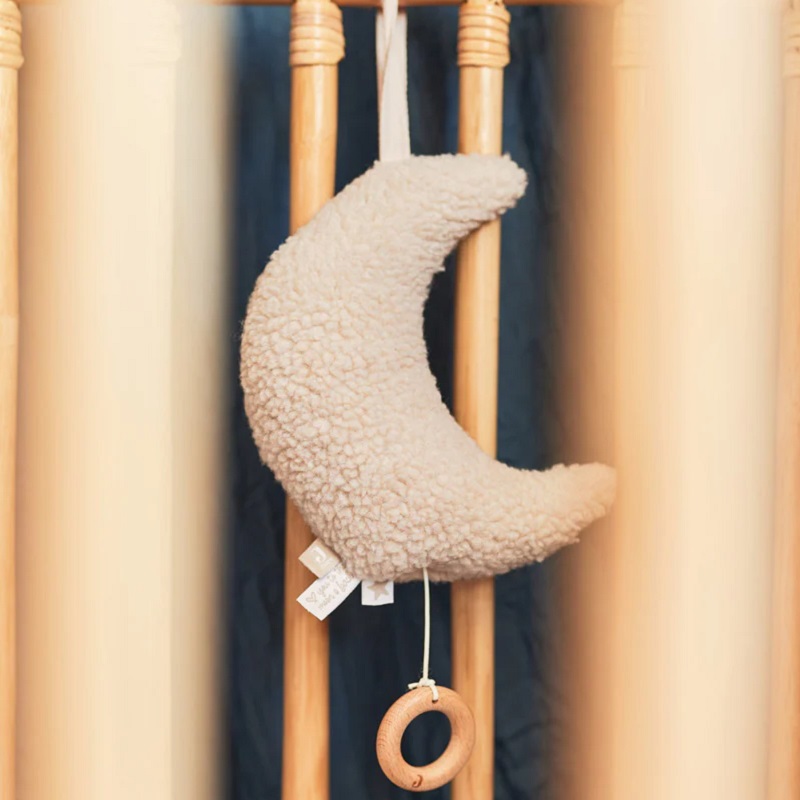 rahustava muusikaga kaisukas riputatav mänguasi