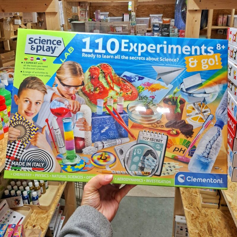 Teaduskatsete mängukomplekt "110 eksperimenti ja katsetust"