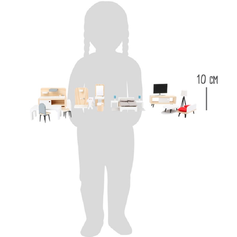 puidust nukumaja mööbel mängumaja