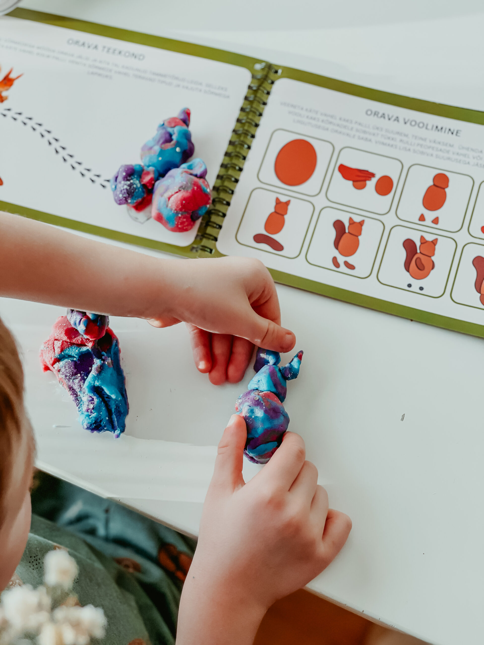 voolimisvihik plastiliinivihik Eesti loodus Lapse heaks Põnni Aabits Milda