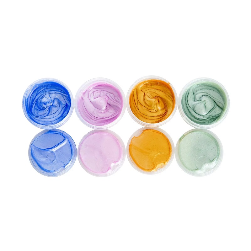 looduslikud ja ohutud näpuvärvid lastele metalsed toonid