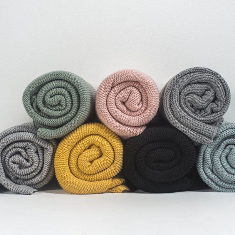 pehme kootud beebitekike tekk lapsele