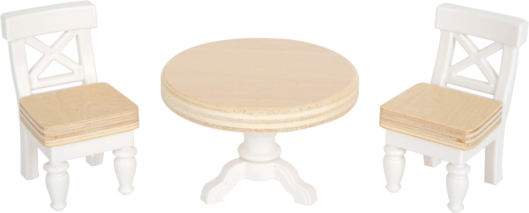 suur puidust kolmekordne mängumaja nukumaja mööbliga