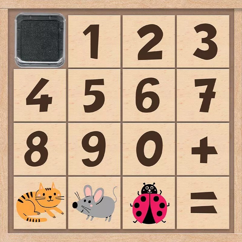 puidust numbritega templid ja templivärv