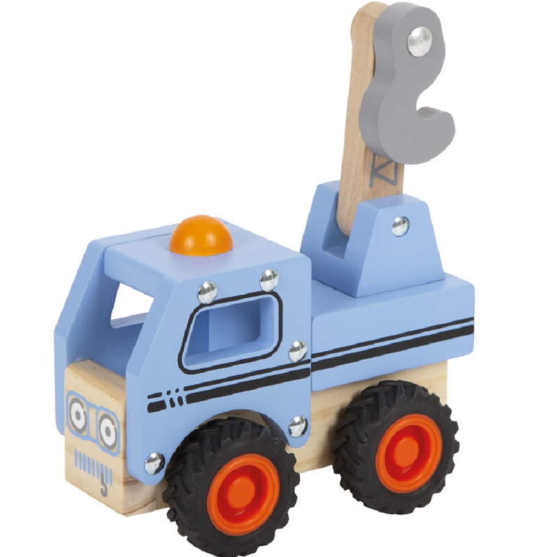 puidust puksiirauto liikuva konksuga