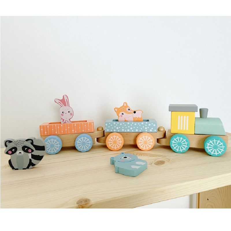 puidust rongikomplekt lapsele