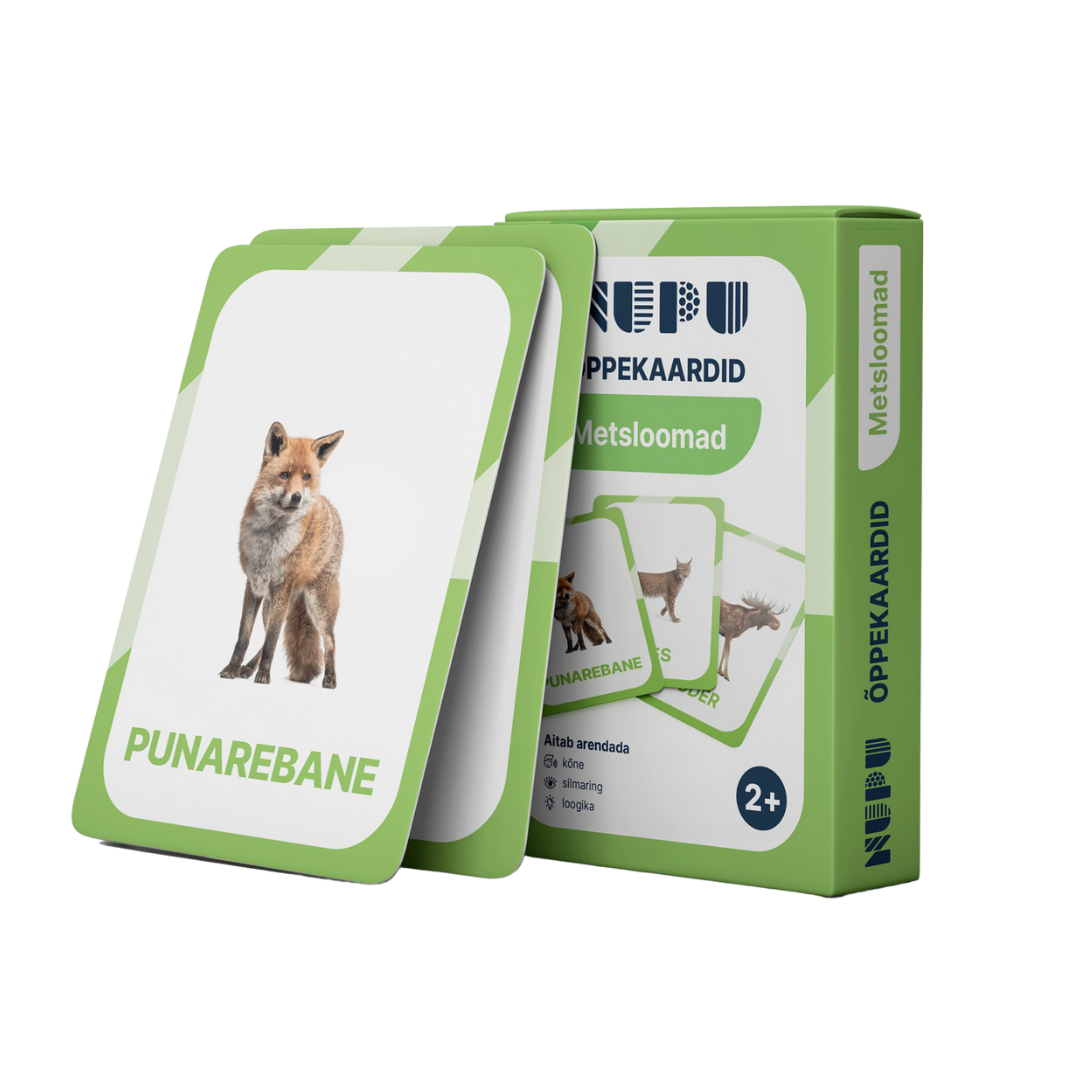 õppekaardid eesti metsloomad loomakaardid