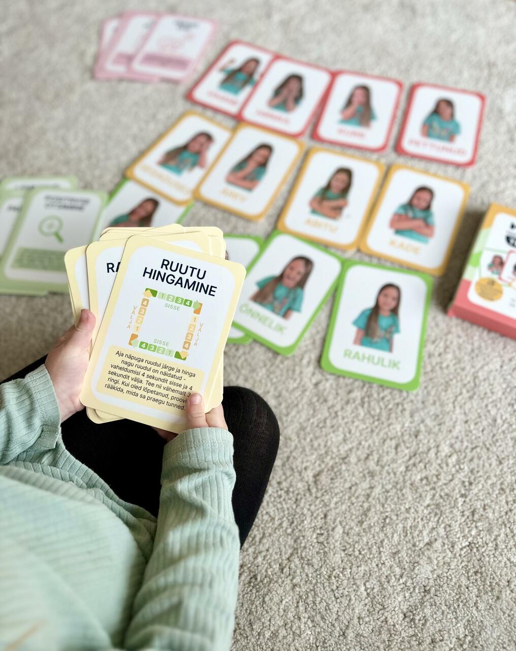 tunnete õppekaardid lastele tunded emotsioonid rahumeelne vanemlus