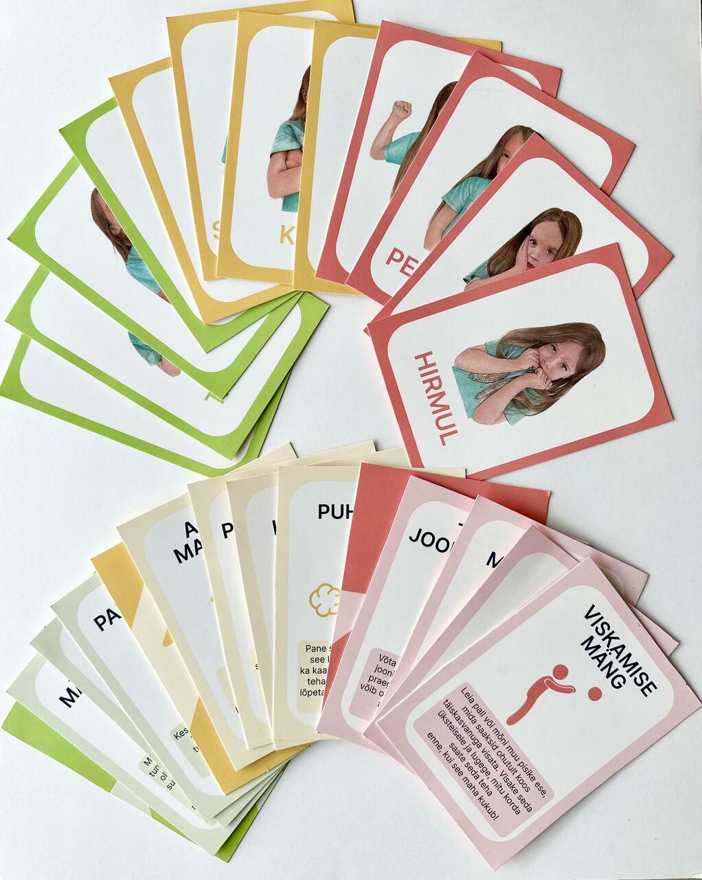 tunnete õppekaardid lastele tunded emotsioonid rahumeelne vanemlus