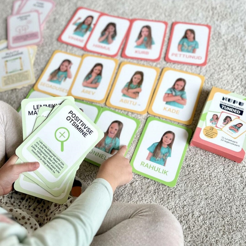 tunnete õppekaardid lastele tunded emotsioonid rahumeelne vanemlus