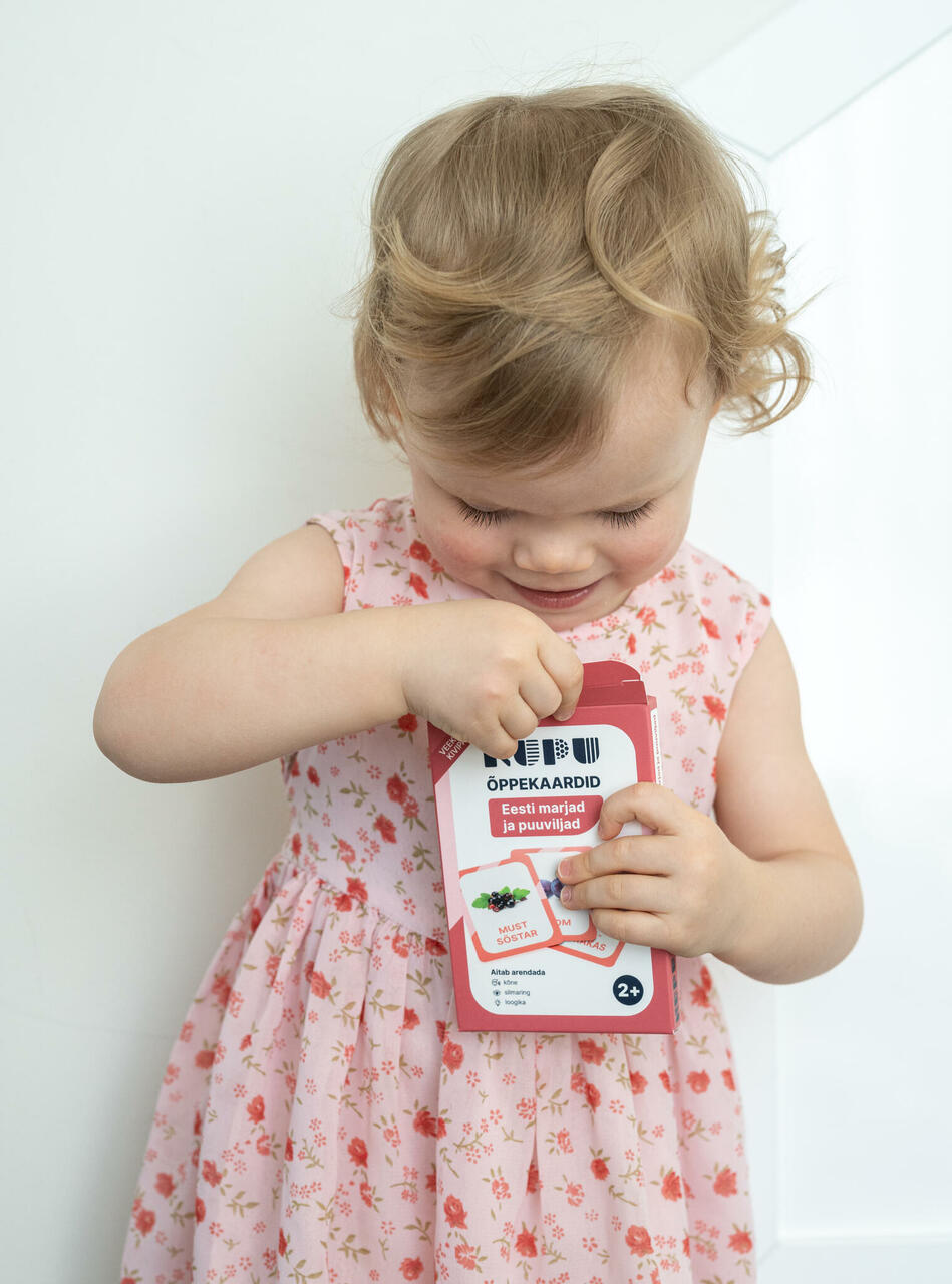 õppekaardid Eesti marjad puuviljad loodusõpe realistlikud pildid tegevuskaardid