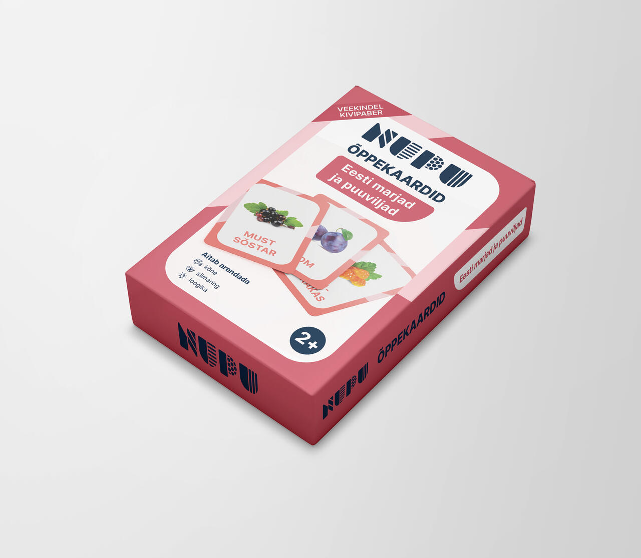 õppekaardid Eesti marjad puuviljad loodusõpe realistlikud pildid tegevuskaardid