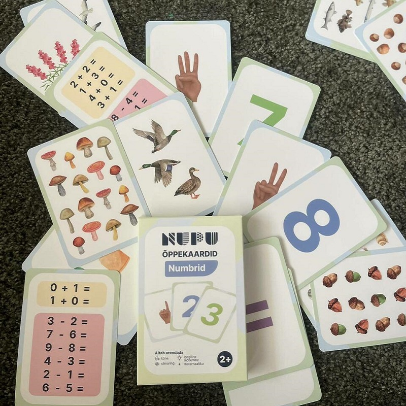 õppekaardid numbrikaardid arvutamine matemaatika loendamine tegevuskaardid