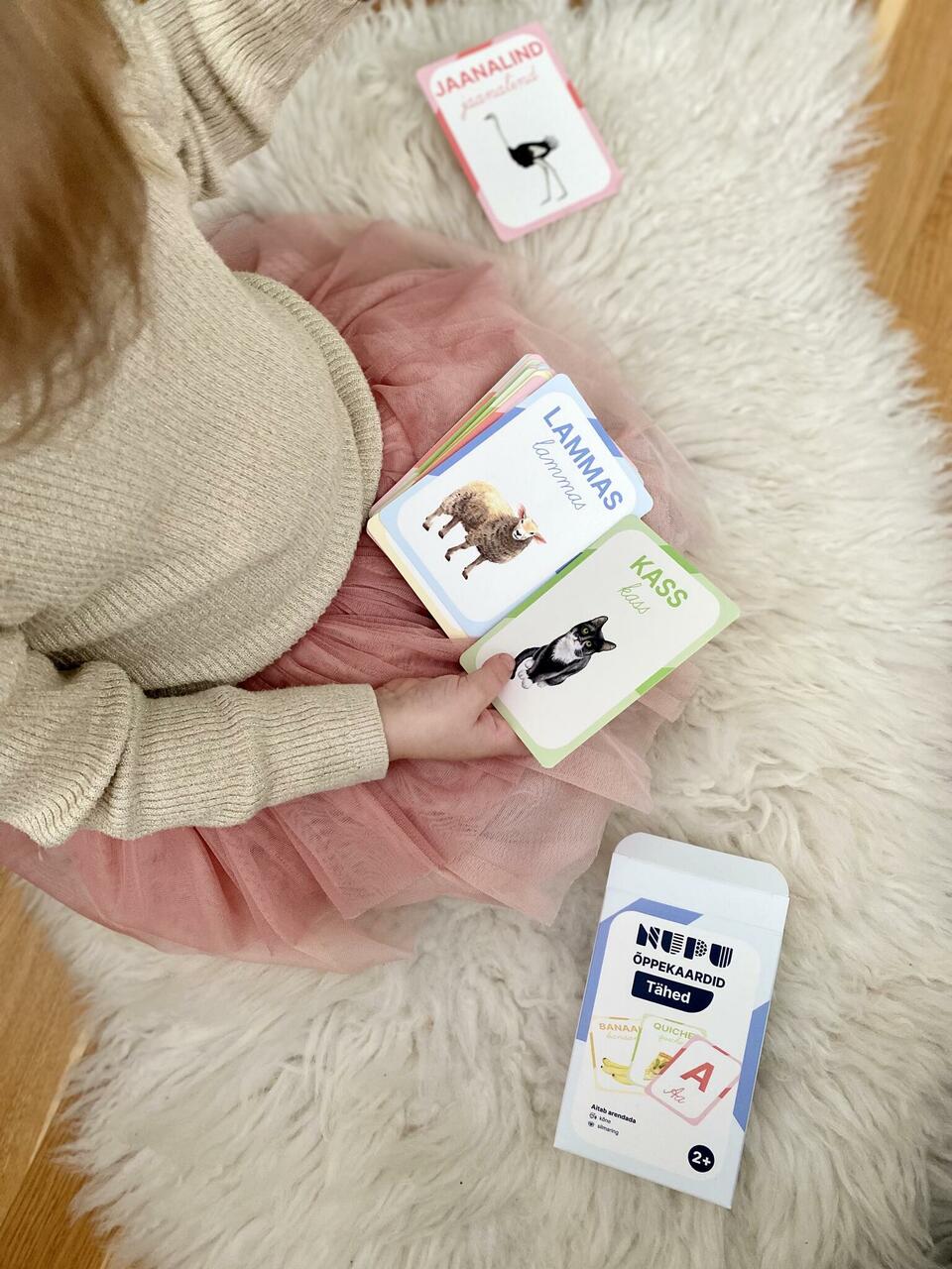 tähestik tähekaardid siduskiri lahus tähed õppekaardid mängukaardid