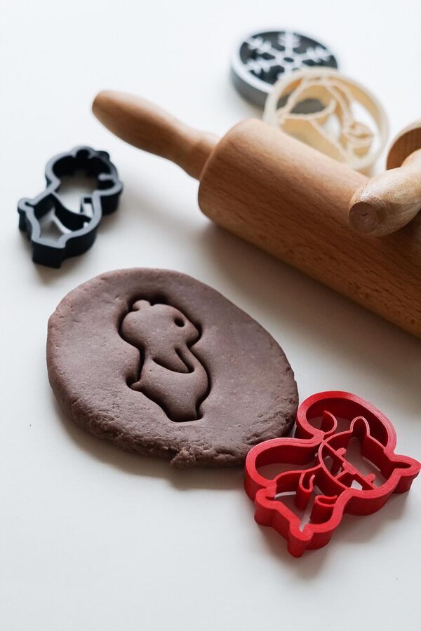 Piparkoogivorm vorm plastiliinile voolimismassile looduslik