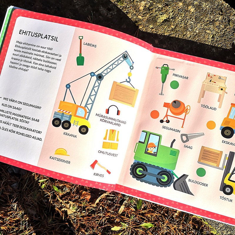 suur realistlike helidega pildiraamat