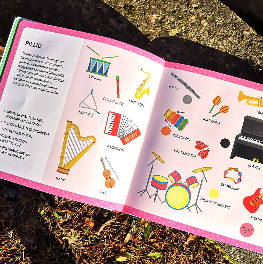 suur realistlike helidega pildiraamat