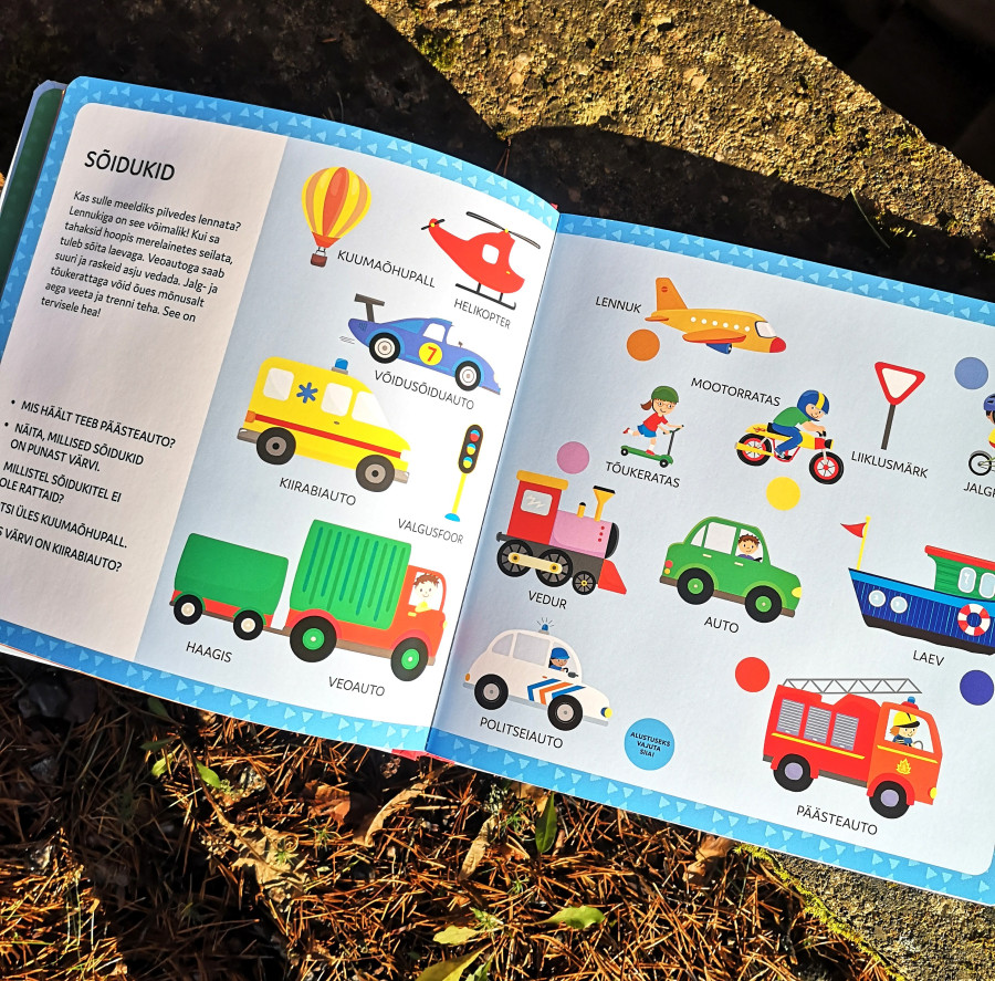 suur realistlike helidega pildiraamat