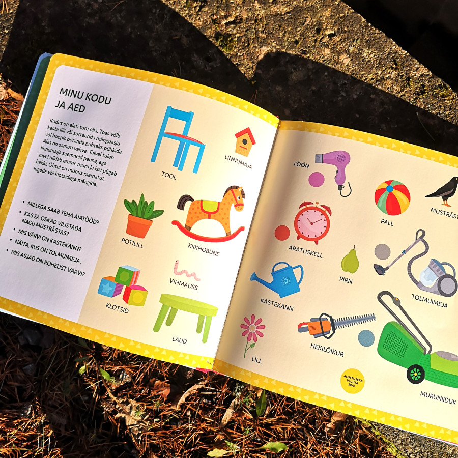 suur realistlike helidega pildiraamat