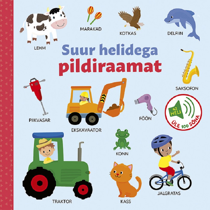 suur realistlike helidega pildiraamat