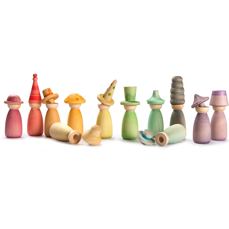 Grapat puidust mängufiguurid Nins Tomtens loovmäng vabamäng waldorfpedagoogika waldorfmänguasjad Grapat puidust mängufiguurid Nins Tomtens loovmäng vabamäng waldorfpedagoogika waldorfmänguasjad