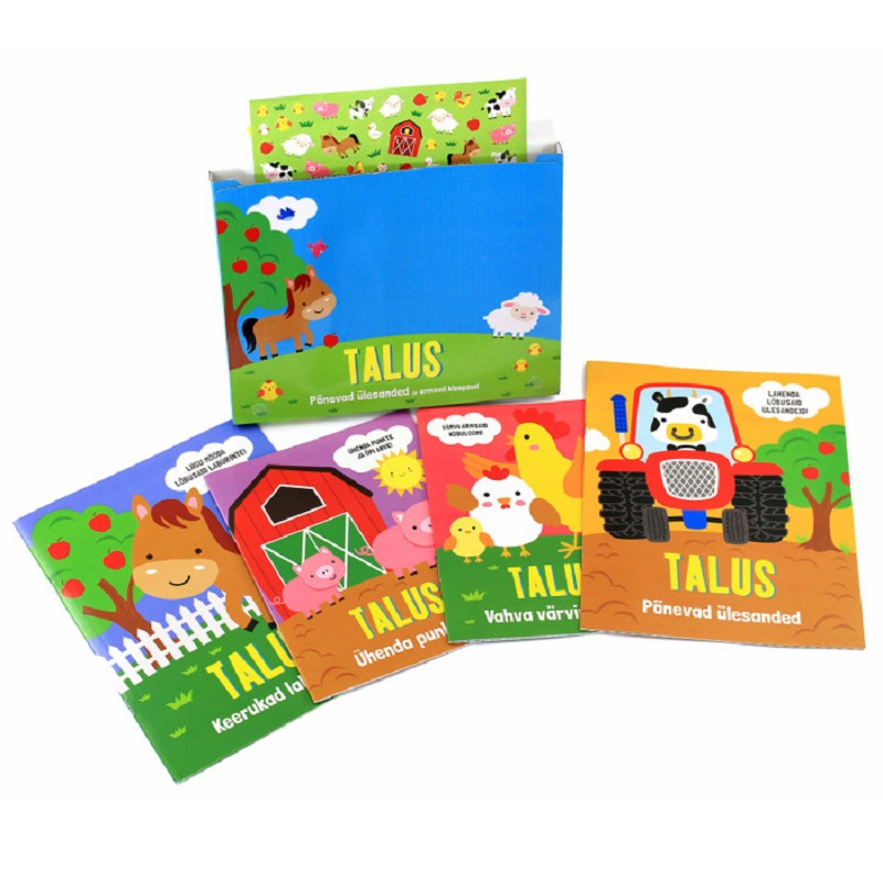 kleepsukohver lastele pehmed kleepsud tegelusvihikud töövihikud lastele