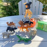 maailma loomade minifiguurid realistlikud loomafiguurid lõvi jõehobu kaelkirjaks elevant sebr ninasarvik krokodill kaamel