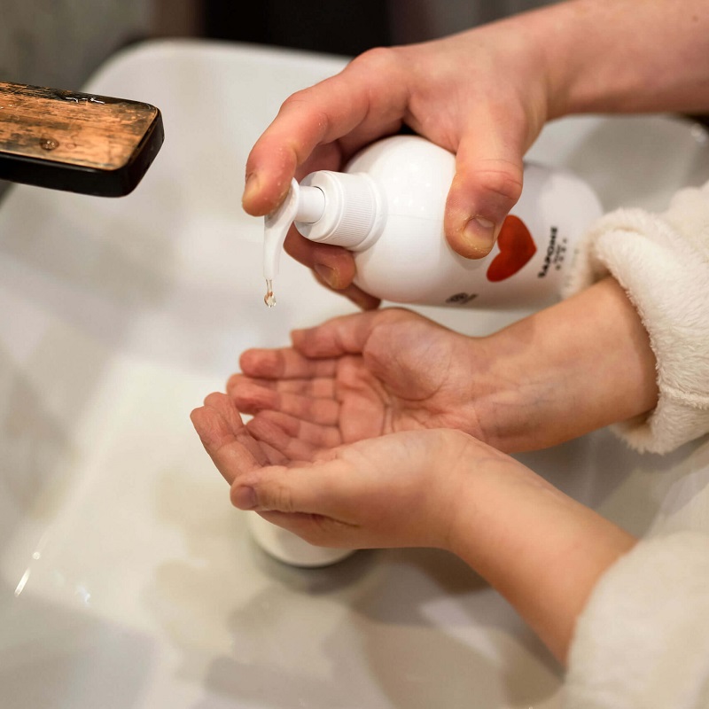 looduslik ja puhas vedelseep lastele