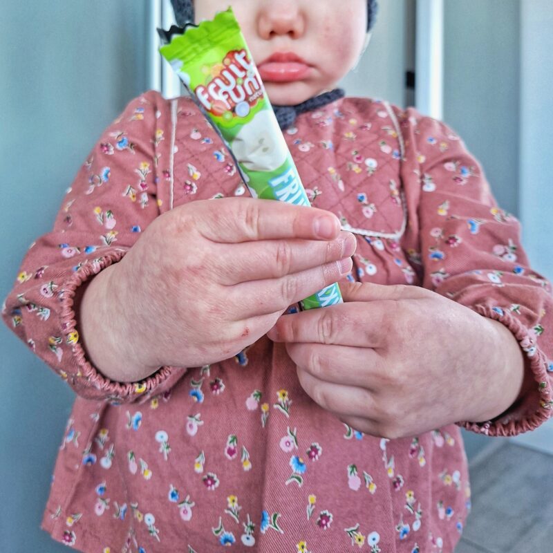 Suhkruvaba õuna puuviljapulk