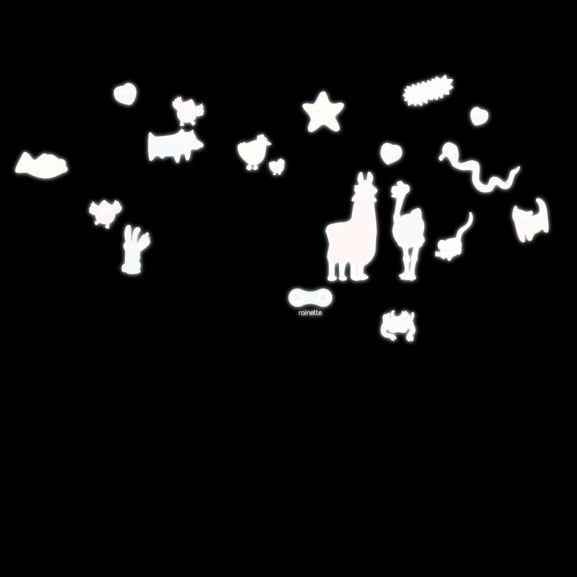 helkurkleepsud helkur turvavarustus kosmos lastele rainette helkurkleeps