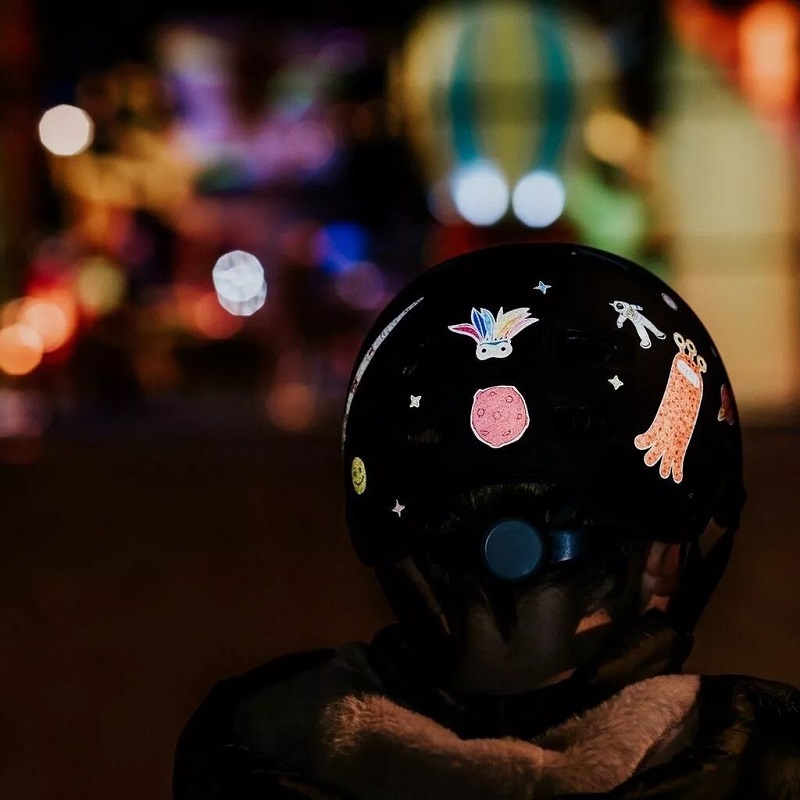 helkurkleepsud helkur turvavarustus kosmos lastele rainette helkurkleeps