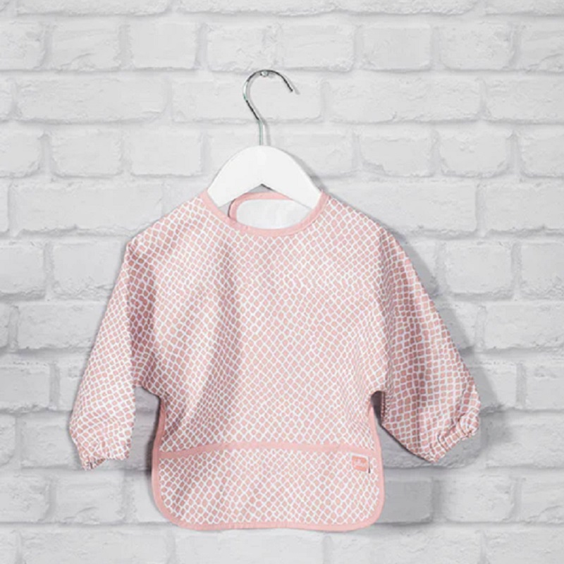 veekindel põll beebile lapsele lisatoit näputoit taskuga põll jollein pikkade varrukatega veekindel kunstipõll