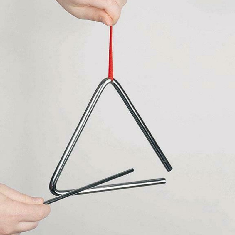triangel muusika muusikariist pill metallist montessori instrument muusikainstrument heli