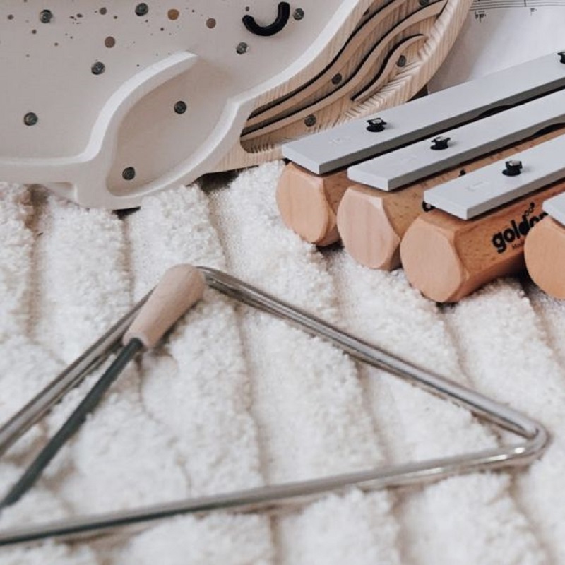 triangel muusika muusikariist pill metallist montessori instrument muusikainstrument heli