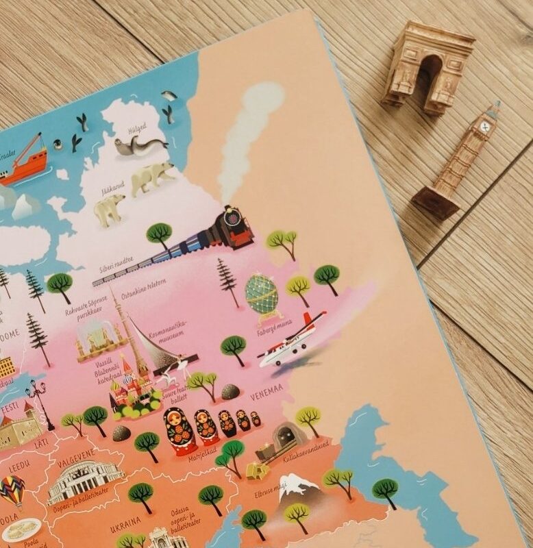 Maailma vaatamisväärsused - minifiguuride komplekt