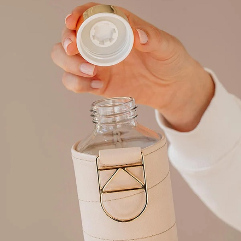 EQUA klaasist kotiga joogipudel pudel laste joogipudel veepudel