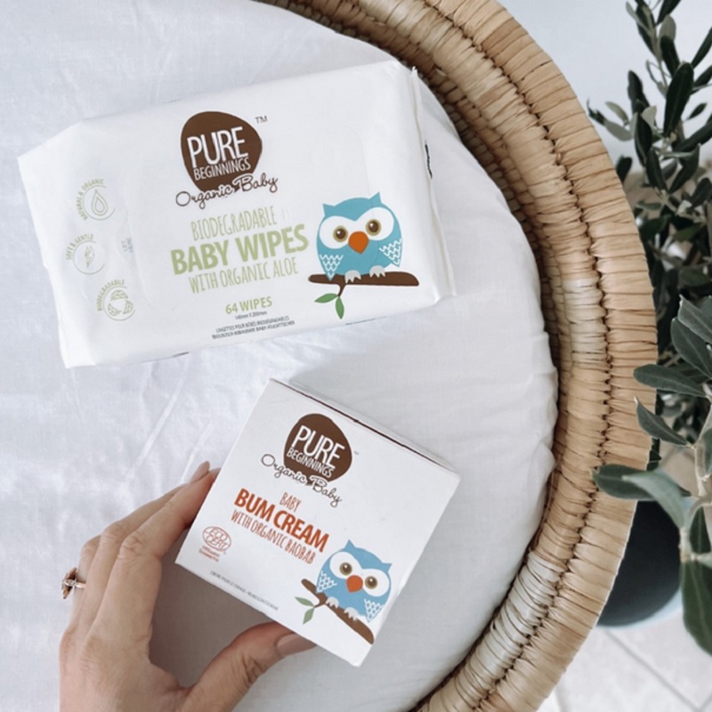 Orgaanilised 100% biolagunevad niisked salvrätikud õrna lavendli lõhnaga, 64 tk