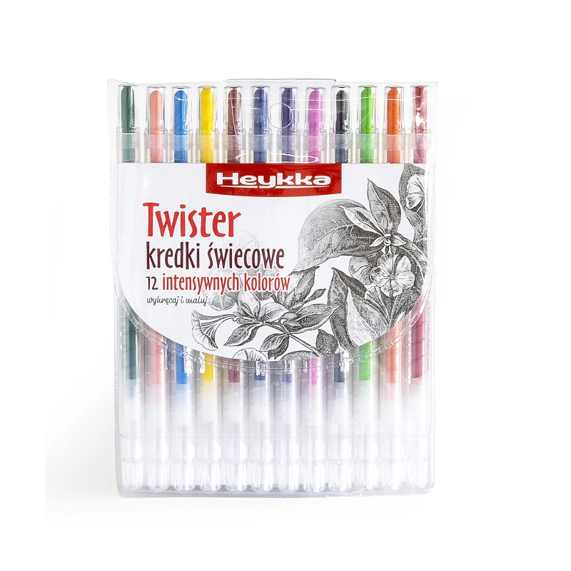 heykka ohutud rasvakriidid kriidid joonistusvahendid joonistamistarbed kunst Mürkainevabad ja keeratavad rasvakriidid