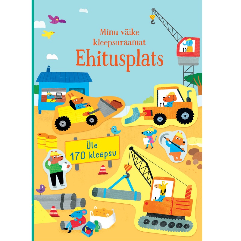 kleepsuraamat kleepsudega tegelusvihik mänguvihik reisile lapsele kaasa