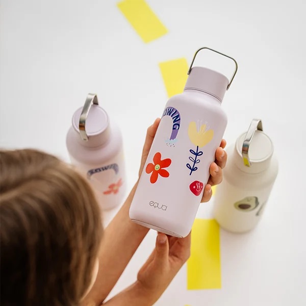 EQUA metallpudel roostevabast terasest joogipudel pudel laste joogipudel veepudel