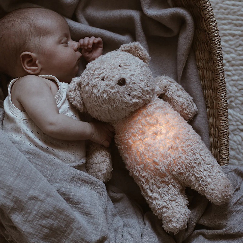 Moonie kaisukaru roosa müra beebi kaisukas nutusensoriga heliga muusikaga