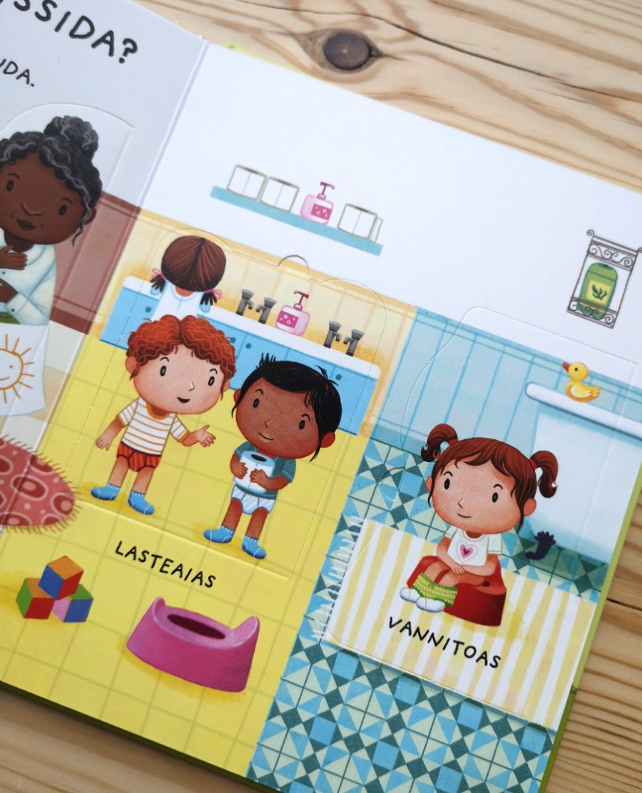 klapiraamat miks on vaja pissipotti potitreening mähkmest vabaks