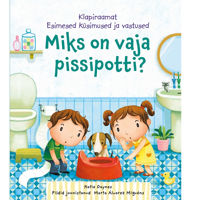 klapiraamat miks on vaja pissipotti potitreening mähkmest vabaks