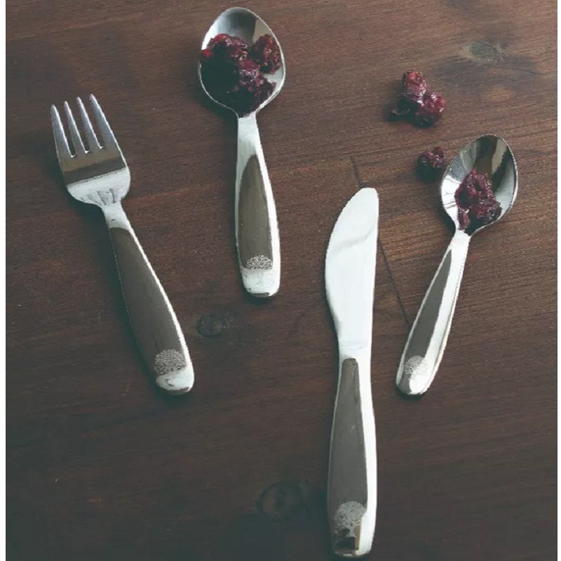 söögiriistad lastele metallist alumiiniumist kahvel nuga lusikas