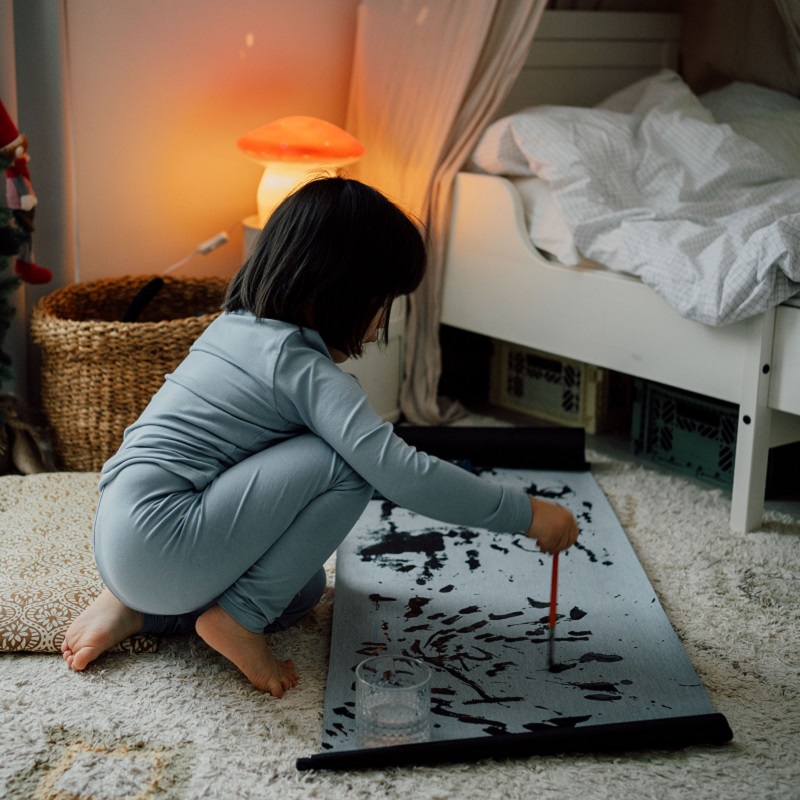 Veega värvitav võlurull kunstitarbed mida teha lapsega kunst joonistamine maalimine kingiidee