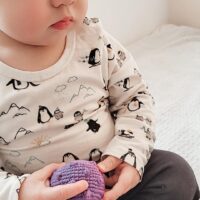 Sensoorsete pallide komplekt, 7 tk käsitöö pehmed kõva pallid lastele beebile mängimiseks katsumiseks