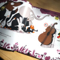 Realistlike helidega raamat loomade orkester koolibri heliraamat muusikaga raamat klassikaline muusika