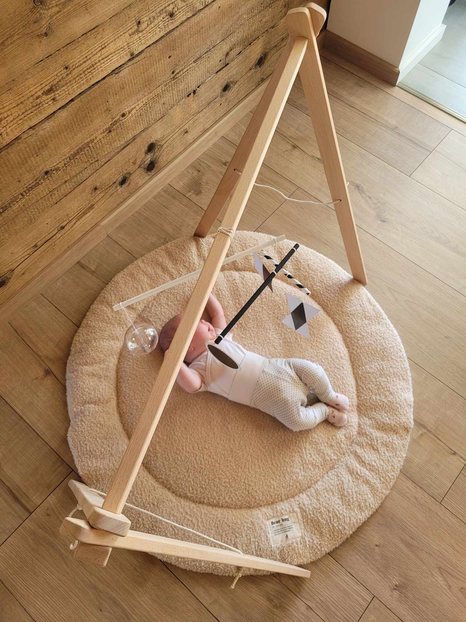 puidust mängukaar tegeluskaar Montessori mängukaar naturaalne õhukarussellid