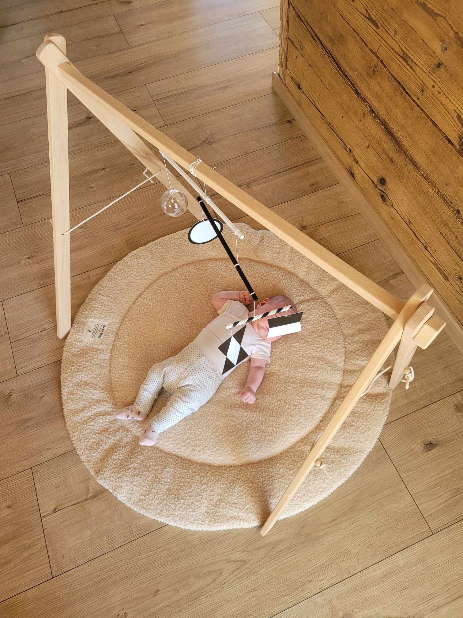 puidust mängukaar tegeluskaar Montessori mängukaar naturaalne õhukarussellid