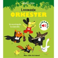Realistlike helidega raamat loomade orkester koolibri heliraamat muusikaga raamat klassikaline muusika